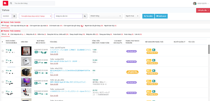 Phần mềm Danka Extension for Yahoo 7