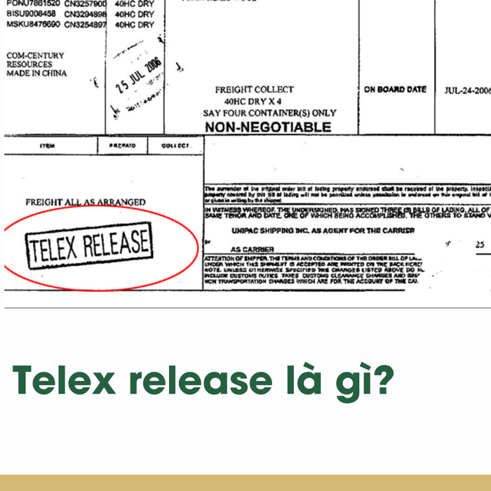 Telex Release là gì?