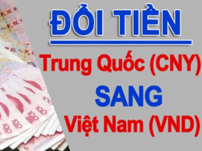 Cách đổi tiền Trung Quốc sang tiền Việt