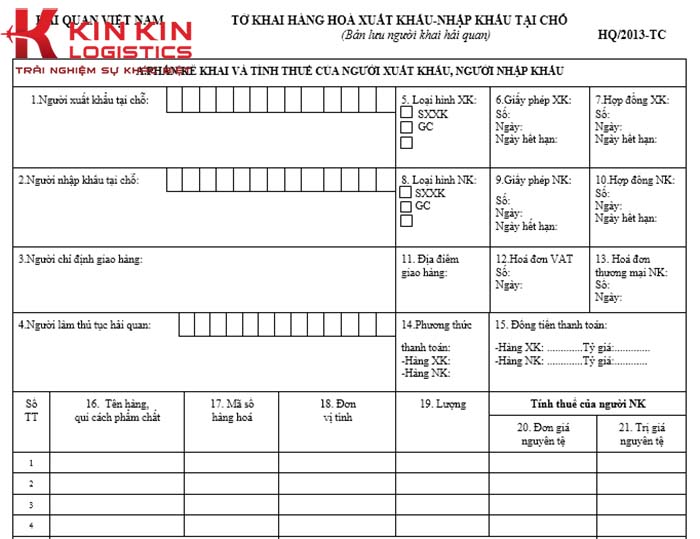 Tờ khai hải quan chỉ có giá trị trong vòng 15 ngày