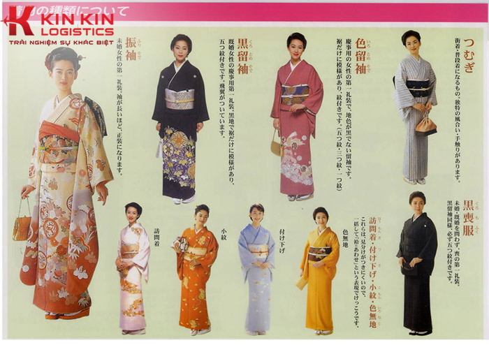 Một số hình ảnh áo Kimono