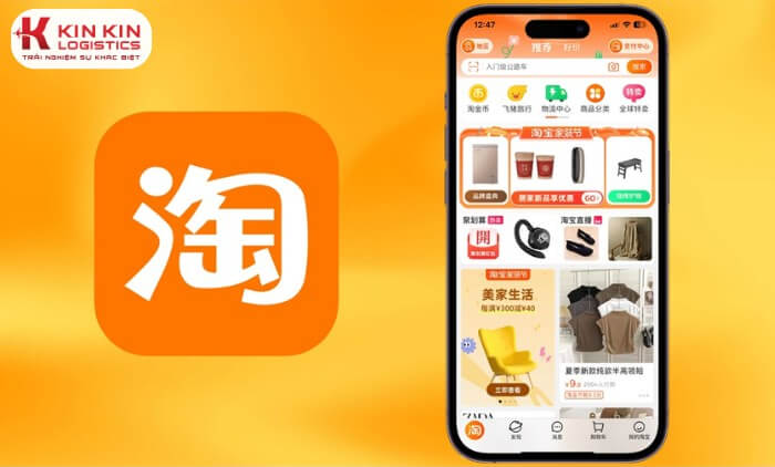 Taobao là ứng dụng mua sắm online nổi tiếng